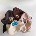 [73-120cm] 動物柄 裏起毛 トップス - Image 7