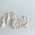 [66-100m]二点セット ベビー 女の子 トップス+ショートパンツ 肌触り良い - Image 10