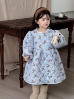 [90-140cm]おしゃれ あったか 女の子 ワンピース - Image 6