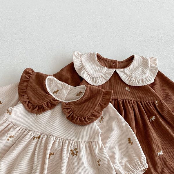 [73-100cm]花柄 キュート ガーリー ワンピース