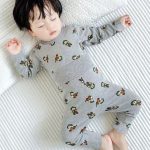 [80-130cm]やわらか素材 トップス+ボトムス セット ルームウェア - Image 5