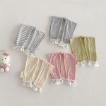 [73-120cm]ボトムス レギンス ベビー シンプル 肌触り良い - Image 3