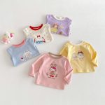 [73-120cm]長袖Tシャツ 女の子 カートゥーン 快適な着心地 - Image 6