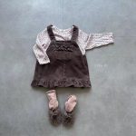 [73-120cm]おしゃれ ガーリー 女の子 サロペットスカート - Image 3