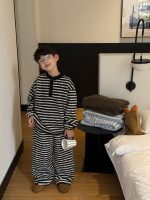 [90-160cm]ふわふわ トップス+パンツ セットアップ ルームウェア - Image 7