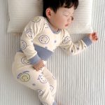 [80-130cm]やわらか素材 トップス+ボトムス セット ルームウェア - Image 2