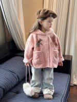 [73-120cm]秋 ふわふわ フード付き アウター - Image 8