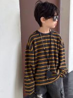 [100-160cm] ボーダー柄 快適 トップス - Image 8