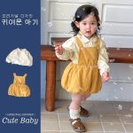 [73-100cm]シャツ/サロペット ベビー 可愛い お出かけに - Image 7