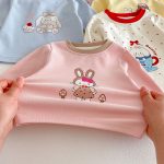 [73-120cm]長袖Tシャツ 女の子 カートゥーン 快適な着心地 - Image 4