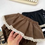 [66-100cm]トップス/ボトムス ベビー 韓国風 フリル襟 ガーリー - Image 9