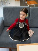 [90-140cm]大注目 スウィート トップス/デニムワンピース - Image 6