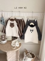 [90-140cm]犬柄 厚手 ふわふわ ルームウェア - Image 4