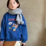 [90-150cm] カートゥーン プリント トレーナー