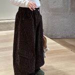 [90-150cm] ヒョウ柄 ボトムス パンツ