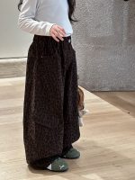 [90-150cm] ヒョウ柄 ボトムス パンツ