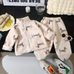 [80-150cm]もこもこ スタンドネック 着やすい ルームウェア