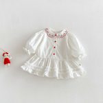 [73-120cm]長袖 ワンピース 女の子 おしゃれ ガーリー - Image 7