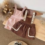 [66-100cm]サロペットスカート ベビー おしゃれ レイヤードしやすい