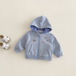 [73-120cm] 可愛い 合わせやすい ジップパーカー