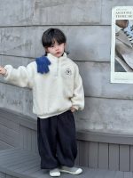 [90-140cm] もこもこ 刺繍 トレーナー - Image 3