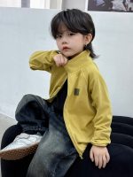 [100-160cm] シンプル アウトドア アウター - Image 9