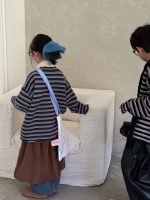 [90-150cm] ボーダー柄 ニット セーター - Image 7