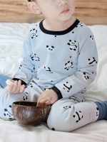 [90-160cm]カートゥーン 快適 プリント ルームウェア - Image 7