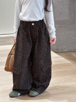 [90-150cm] ヒョウ柄 ボトムス パンツ - Image 5