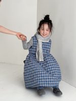 [90-150cm]チェック柄 ノースリーブ ワンピース - Image 2