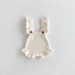 [66-100cm]おしゃれ 写真映え やわらか素材 ベビー ロンパース