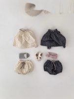 [73-100cm]おしゃれ スウィート 花柄 トップス+ショートパンツ セット - Image 2