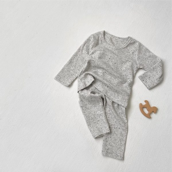 [73-100cm]軽やかな着心地 トップス+ボトムス+帽子