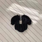 [66-90cm]長袖 ロンパース おしゃれ レトロ 肌触り良い