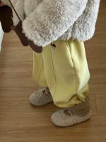 [90-140cm]新作 無地 ふわふわ アウター - Image 6