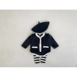 [73-100cm]可愛い おしゃれ ベビー トップス+ショートパンツ セット - Image 8