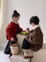 [90-150cm]新作 厚手 無地 ジャケット - Image 5