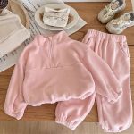 [73-120cm] あったか トップス+パンツ セットアップ - Image 7