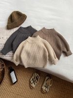 [73-110cm]ナチュラル シンプル ニット セーター - Image 7