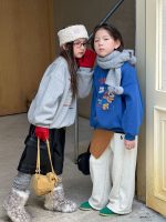 [90-150cm] カートゥーン プリント トレーナー - Image 7