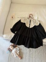 [73-120cm]韓国風 おしゃれ 女の子 長袖 ワンピース - Image 6