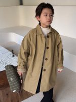 [90-150cm]大人っぽい 軽やかな着心地 ロングコート - Image 6