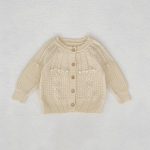 [66-100cm]ニット カーディガン/ロンパース おしゃれ シンプル - Image 2