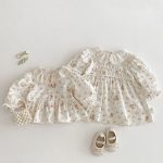 [73-120cm]トップス&ワンピース&パンツ 花柄 肌触り良い - Image 8