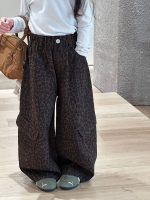 [90-150cm] ヒョウ柄 ボトムス パンツ - Image 7