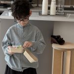 [90-160cm]肌触り良い シンプル ニット セーター - Image 4