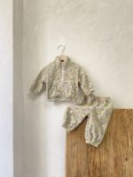 [73-110cm]セットアップ もこもこ アウター+パンツ - Image 4