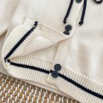 [73-120cm]リボン付き ニットカーディガン&フレアパンツ - Image 6