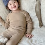 [80-120cm]SNSで話題 シンプル 無地 ルームウェア - Image 2