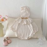 [66-90cm]フード付き ロンパース ベビー 可愛い 肌触り良い - Image 2